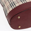 Burberry Nova Check Tote Canvas and Leather
