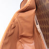 Celine Vintage Macadam Circle Logo Canvas and Leather