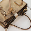 Miu Miu Madras Convertible Compartment Tote Leather