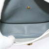 Christian Dior Vintage Honeycomb Flap Canvas and Leather
