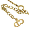 Christian Dior CD Pendant Gold-plated
