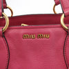 Miu Miu Phenix Convertible Tote Leather