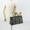 Christian Dior Vintage Trotter Boston Canvas
