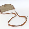 Celine Vintage Macadam Circle Logo Canvas and Leather
