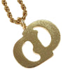 Christian Dior CD Pendant Gold-plated