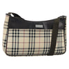 Burberry Nova check Canvas and Leather