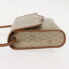 Christian Dior Vintage Honeycomb Flap Canvas and Leather