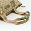 Gucci Web Zip Tote GG Canvas