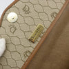 Christian Dior Vintage Honeycomb Canvas and Leather