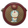 Gucci Doraemon Round Printed Mini GG Coated Canvas