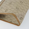 Christian Dior Vintage Honeycomb Zip Canvas and Leather