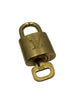 Louis Vuitton Padlock and Key Logo Metal