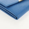Salvatore Ferragamo Gancini Flap Continental Leather