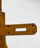 Hermes Kelly 32 Graine Couchevel Yellow leather