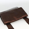 Chanel Vintage Logo Flap Messenger Leather