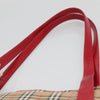 Burberry Nova Check Tote Canvas and Leather