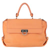 Salvatore Ferragamo Sofia Satchel Grainy Leather