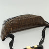 Fendi Mania Logo Waist Zucca Coated Canvas