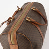 Celine Vintage Macadam Boston Canvas and Leather