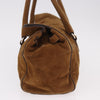Prada Pushlock Tote Suede