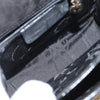 Salvatore Ferragamo Gancini Convertible Top Handle Patent Leather