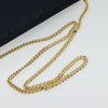 Christian Dior Vintage Chain Flap Diorissimo Canvas