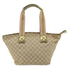Gucci Web Zip Tote GG Canvas