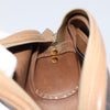 Christian Dior Vintage Honeycomb Canvas and Leather