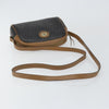 Christian Dior Vintage Honeycomb Canvas and Leather