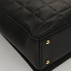 Chanel Chocolate Bar CC Quilted Leather