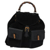 Gucci Vintage Bamboo Suede