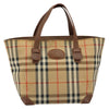 Burberry Nova Check Tote canvas check pattern