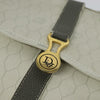 Christian Dior Vintage Honeycomb Flap Canvas and Leather