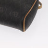 Christian Dior Vintage Honeycomb Canvas and Leather