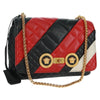 Versace Medusa Padlock Icon Top Handle Quilted Leather