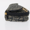 Christian Dior Saddle Zip Diorissimo Canvas