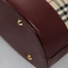 Burberry Nova Check Tote Canvas and Leather