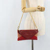 Chloe Envelope Wallet on Chain Leather