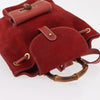 Gucci Vintage Bamboo Leather