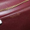 Christian Dior Vintage Chain Flap Leather