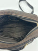 Prada Mini Zip Canvas and Leather