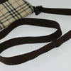 Burberry Vintage Flap Haymarket Canvas