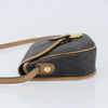 Christian Dior Vintage Honeycomb Canvas and Leather