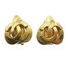 Chanel CC logo heart Gold-plated