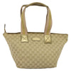 Gucci Web Zip Tote GG Canvas
