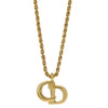 Christian Dior CD Pendant Gold-plated