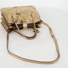 Miu Miu Madras Convertible Compartment Tote Leather