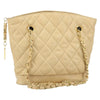 Chanel Vintage CC Chain Shopper Quilted Leather
