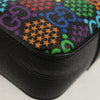 Gucci Front Zip Messenger Psychedelic Print GG Coated Canvas