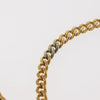 Christian Dior Vintage Honeycomb chain Canvas
